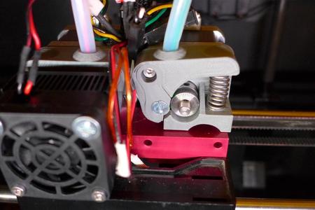 2X Extruder Upgrade for Raffle Alu-Dual Cooling Block