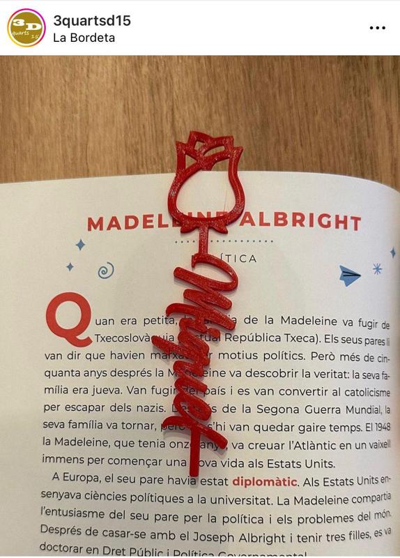 Bookmark Sant Jordi (Miquel)