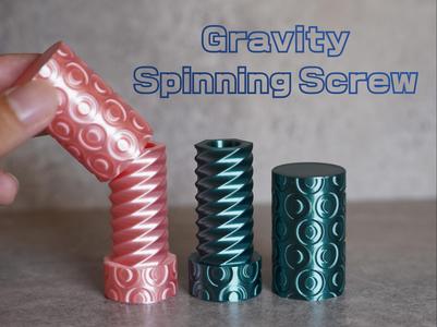 HexaScrew Fidget Toy – Gravity Spinning Screw 