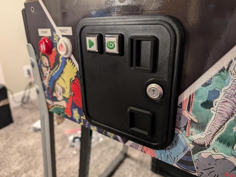 AtGames Legends Pinball Openable Coin Door