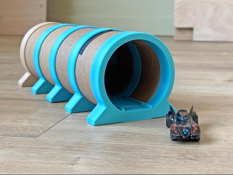 Сar tunnel for Hot Wheels cars