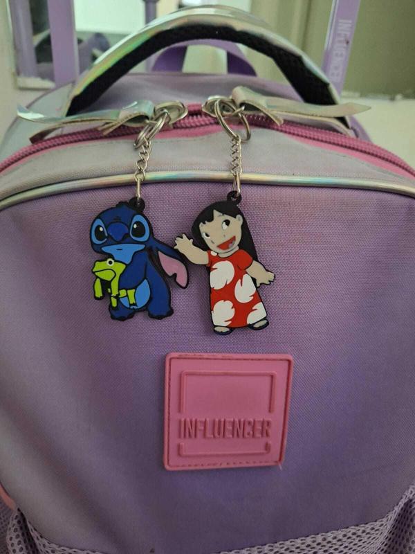 Detailed Stitch Key Ring