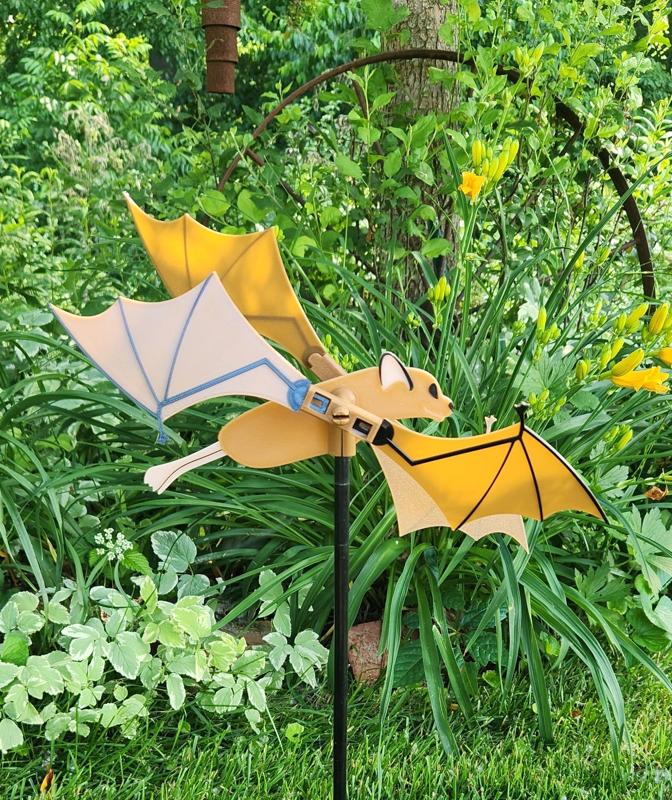 Bat Wind Spinner