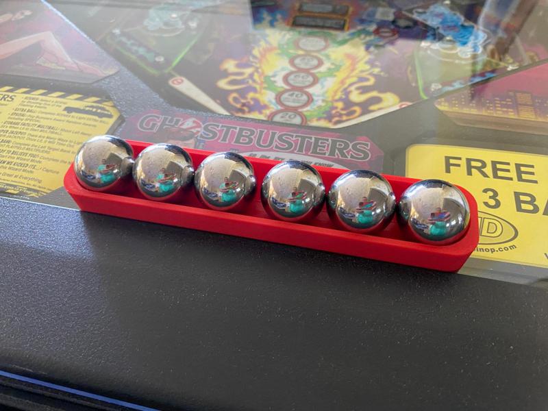 Pinball 6 Ball Storer Trough