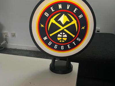 LOGO NBA LIGHTBOX DENVER NUGGETS