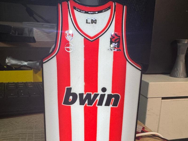 Olympiacos BC Jersey Lightbox