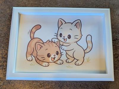 3D Picture Frame 21x14.8 - Memory Frame