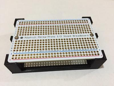 Adafruit Perma-Proto Half-sized Breadboard Mount