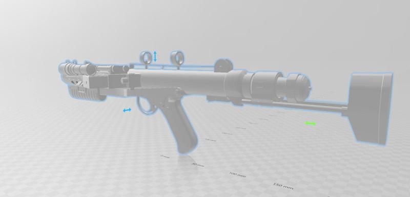 Blaster E-10 Star wars