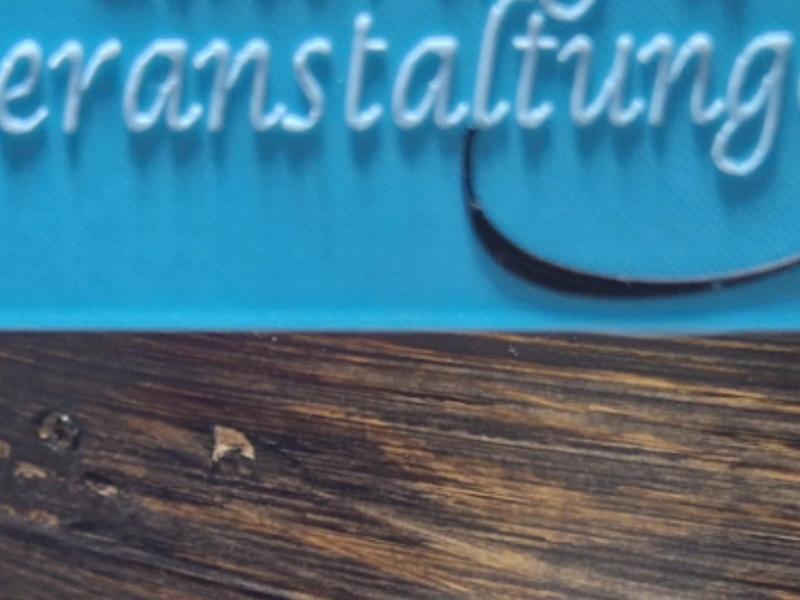 Plakat / Verkehrsschild / Schild mit Aufsteller