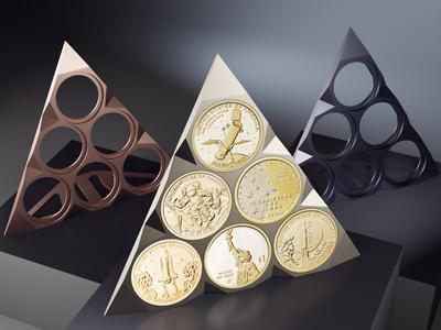Space Coin Display Stand – American Innovation Series