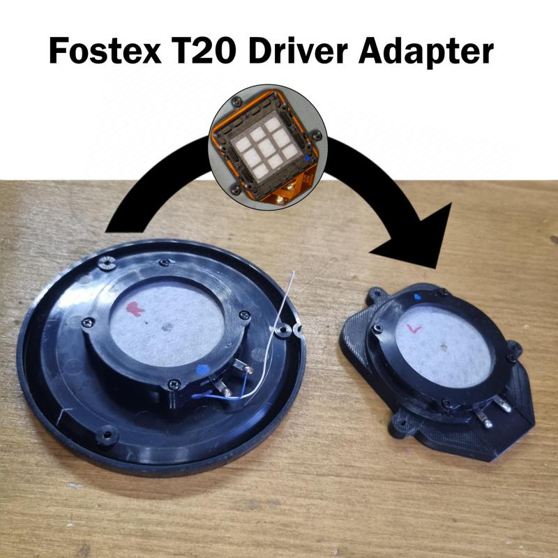 Fostex T20 Driver Adapter TxxRP
