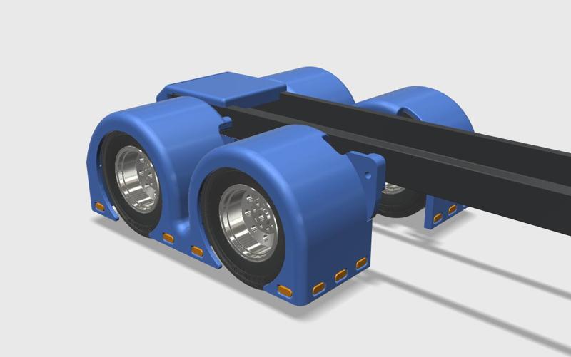 1.14 RC Truck fenders