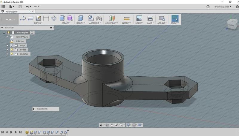 DAGOMA Support anti-vibration