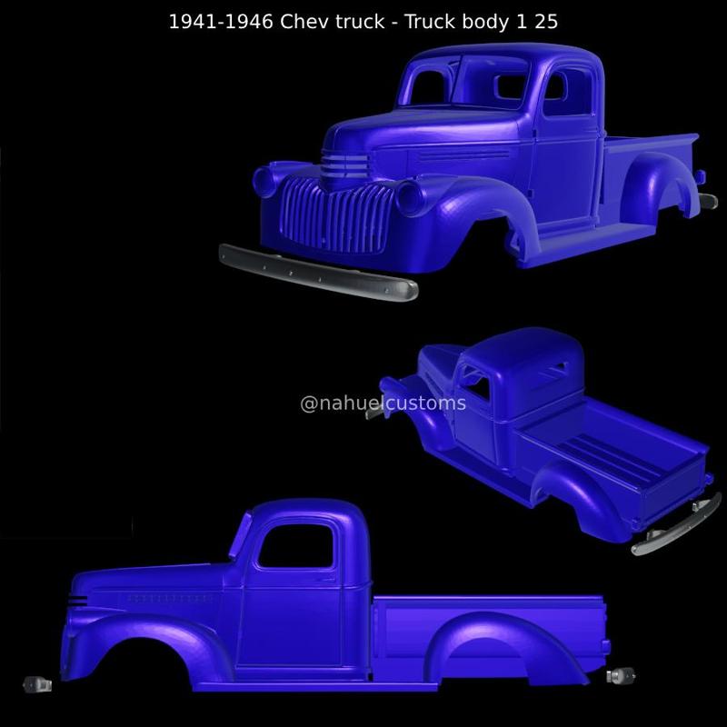 1941-1946 Chev truck - Truck body 1 25
