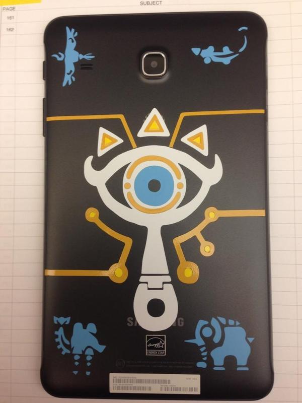 Vinyl Cut Sheikah Slate Skin