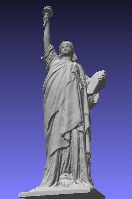 19th Century Bronze Statue of Liberty Model