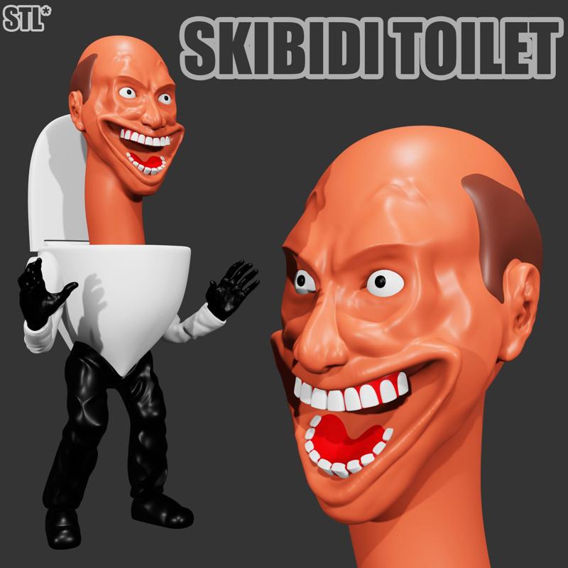 SKIBIDI TOILET - TOILET MAN | 3D FAN ART