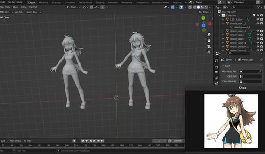 trainer pokemon green (girl)