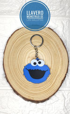 Cookie Monster Keyring