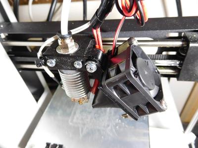 MP Select Mini 40mm part cooling duct for E3D zero-offset mount