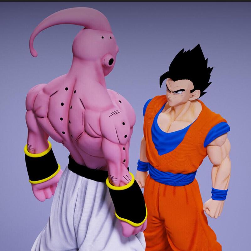 Gohan vs Boo Statue