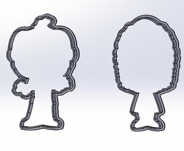 BEETLEJICE FUNKOWEEN COOKIE CUTTER SET