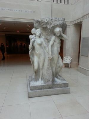 The Solitude of the Soul by Lorado Taft at AIC