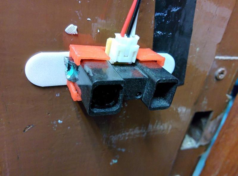 A bracket for the large IR sensor from Adafruit