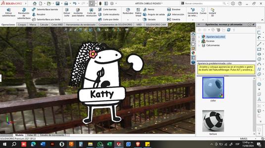 keychain flork or curly hair artist deformities