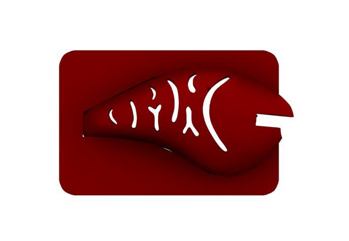 Lure Stencil - Rapala DT10 Orig (craw1)