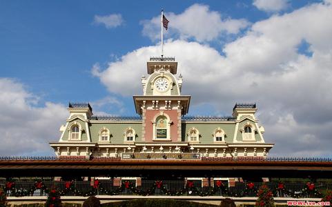 Main Street U.S.A Train Station (Entrance to The Magic Kingdom)