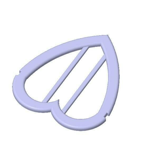 Cutting stencil macramé sheet