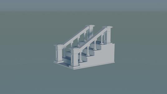 3D staircase