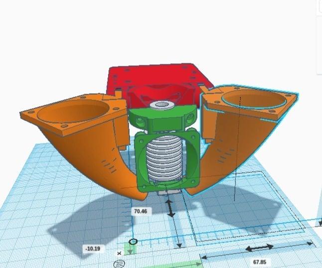 Carriage Fan mount Combo
