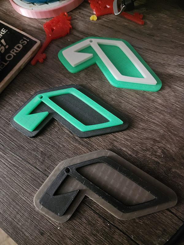 Anjunabeats logo keychain 