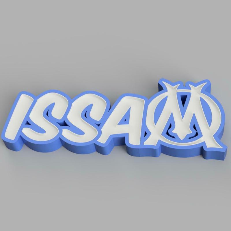 NAMELED ISSA (OM) - LED LAMP WITH NAME