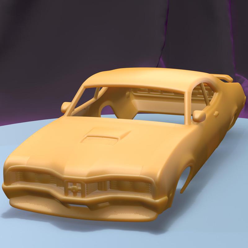 MERCURY MONTEGO COUPE 1970  (1/24) printable car body