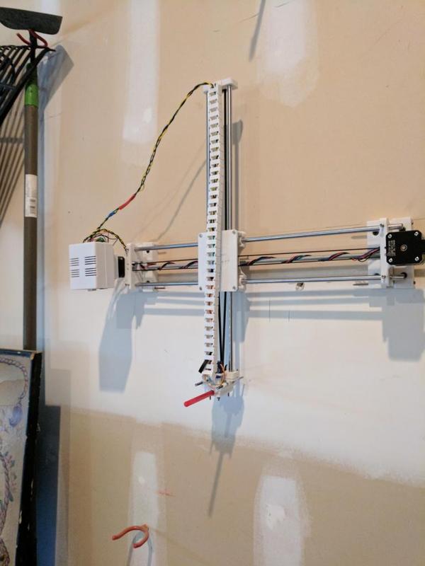 Drawbot Wall Mounts and Stronger Pen Holder