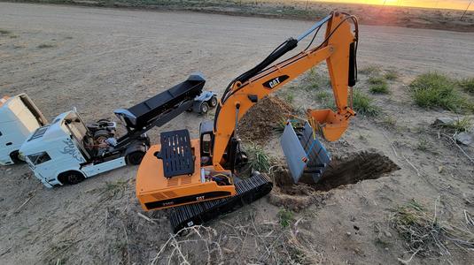 1/14 Scale Trench Shoring Brace 6x10'