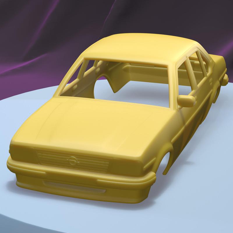 OPEL ASCONA BERLINA 1975  (1/24) Printable Car Body