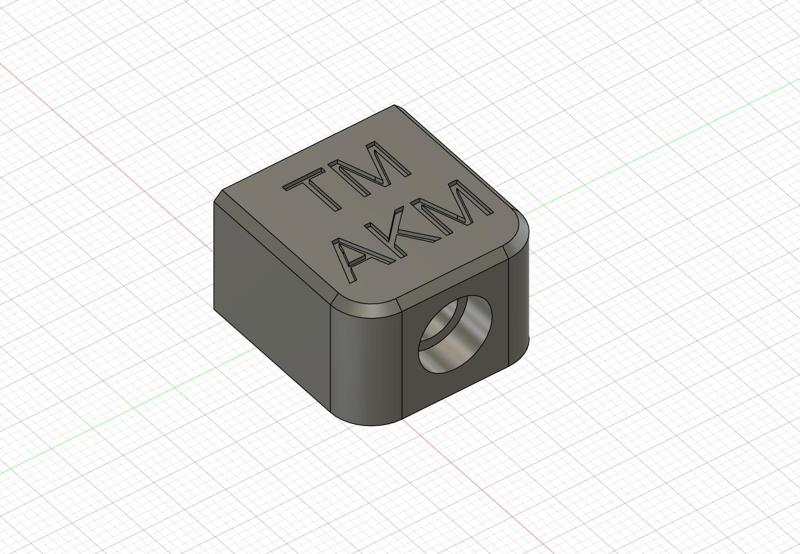 Tokyo Marui AKM/AKX GBBR speed loader adapter
