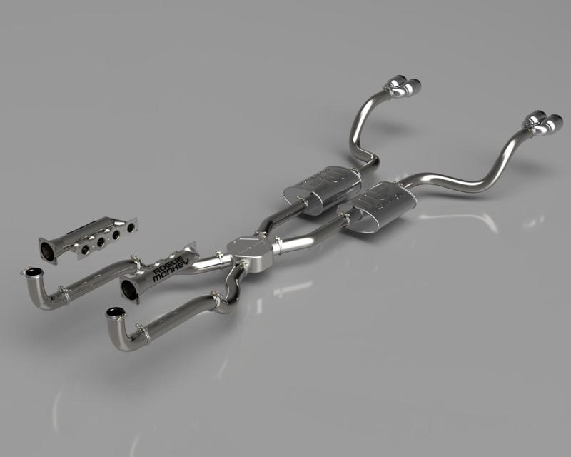 Twin Turbo Exhaust setup  (Full Scale)