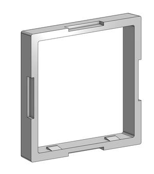 DP-100 series pressure sensor bezel