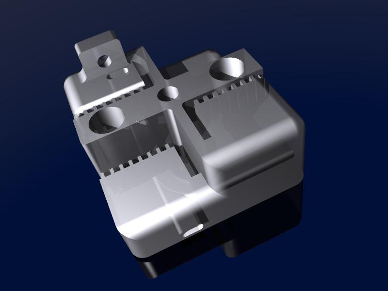 Lewihe Play belt grip for X carriage AKA 'Bad boy'