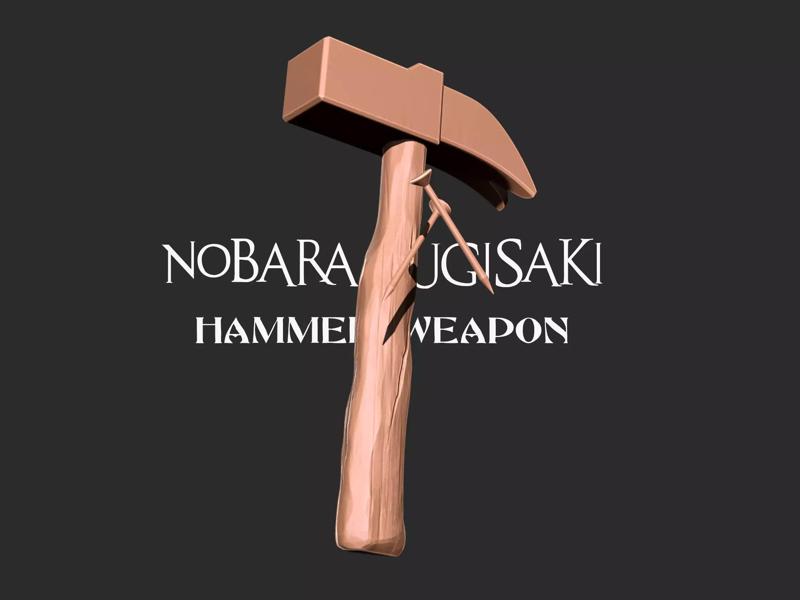 Nobara kugisaki - Cursed hammer