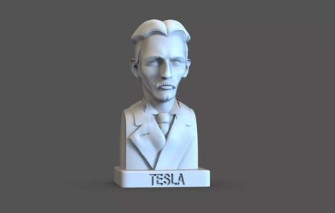 Nikola Tesla Bust