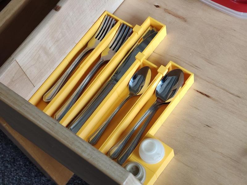 Modular Silverware Organization System