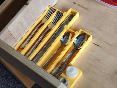 Modular Silverware Organization System