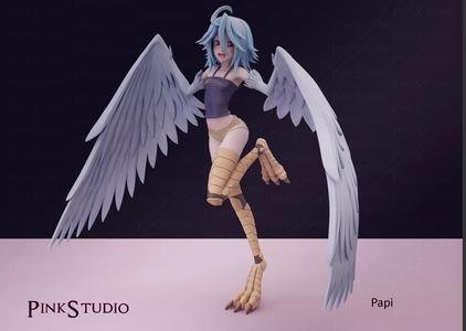 Monster Musume - Papi the harpy